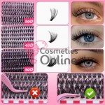 Gene false  smocuri Beautyful Eyelash DUO 30-50D de D /0,15 /9-16mm PINK-640 + 1 Penseta metalica